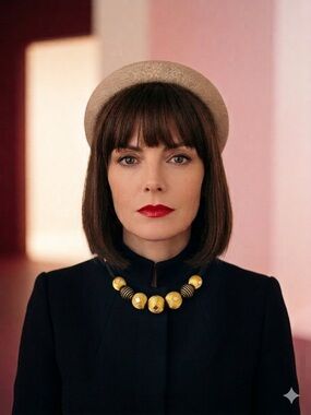 Ugo Correani Silk Bead Necklace Signed Vtg EUC #maximalist #GoldTone #collector